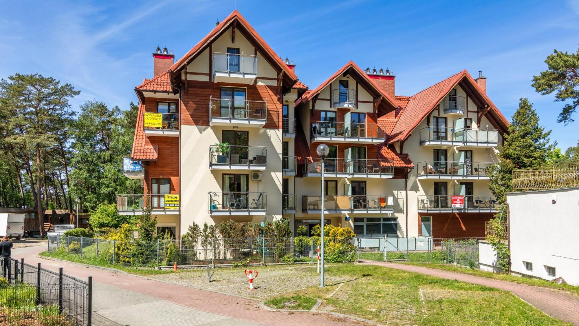 Morskie Apartamenty Przy Plazy Piamola Krynica Morska Luaran gambar