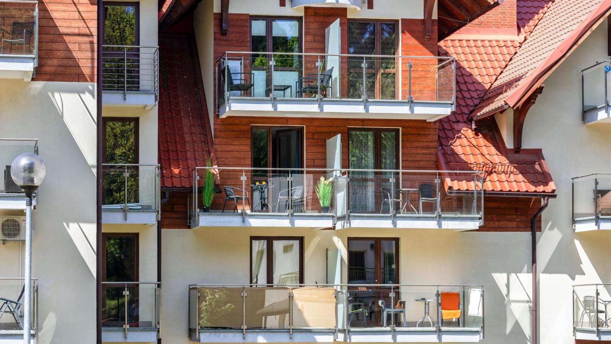 Morskie Apartamenty Przy Plazy Piamola Krynica Morska Luaran gambar