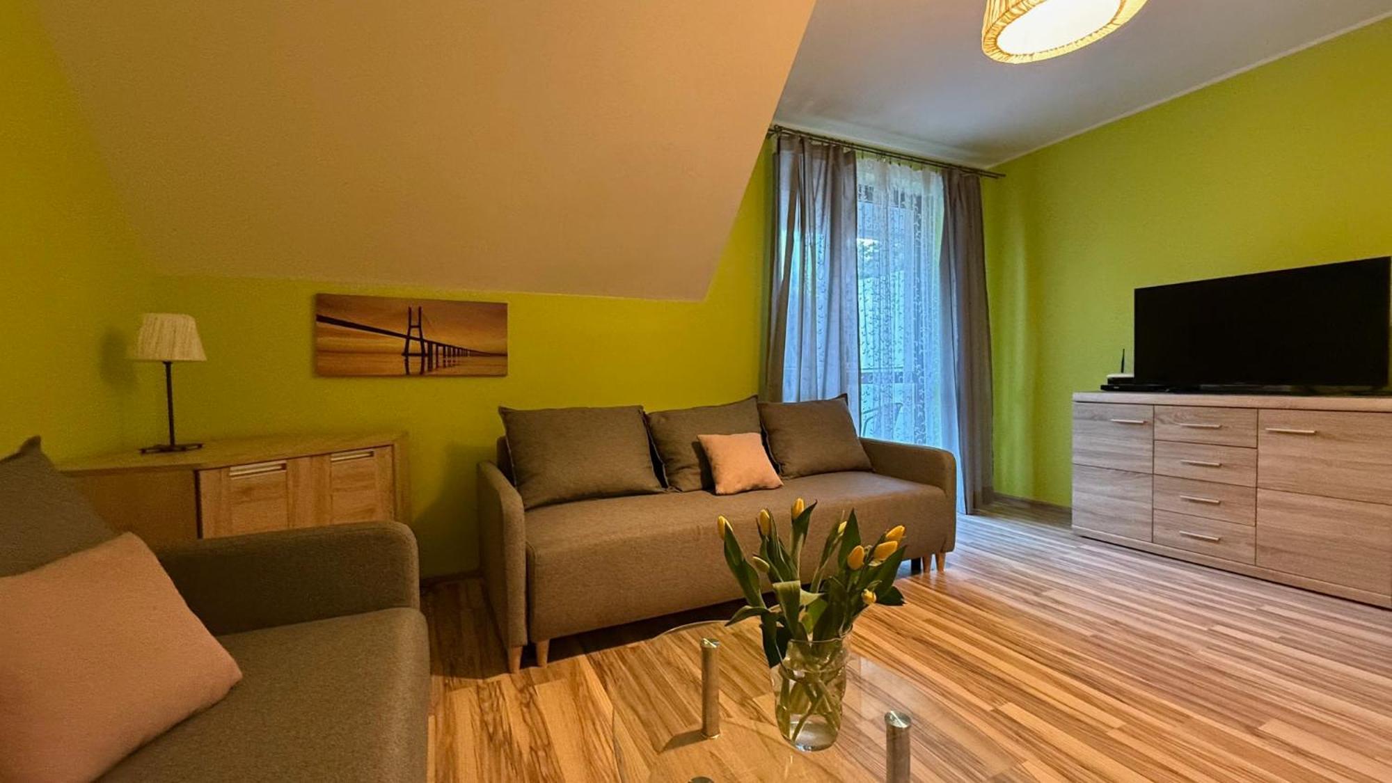 Morskie Apartamenty Przy Plazy Piamola Krynica Morska Luaran gambar